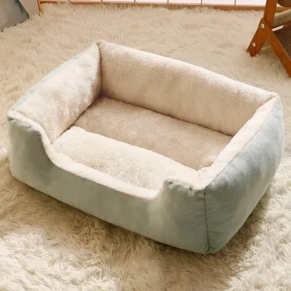 Pet Bed for Cats And Dogs Cushion Kitten Accessories Warm Soft Plush Comfortable Basket House Pet Supplies Habitats Pet Goods - Image 3
