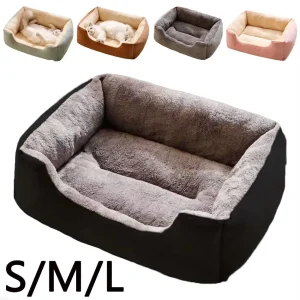 Pet Bed for Cats And Dogs Cushion Kitten Accessories Warm Soft Plush Comfortable Basket House Pet Supplies Habitats Pet Goods