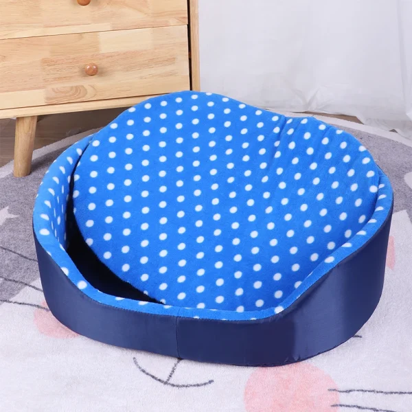 Cats Bed Dot Sponge Pad Dog Accessories Houses and Habitats Pet House Puppy Goods All Supplies Cushions Things Beds Basket Mat - Image 4