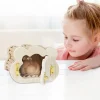 Tiny Hamster Wooden House Cute Cloud Shapes Tiny Hamster Hideout Small Animals Habitat Hut Small Pets Woodland House Habitats - Image 4