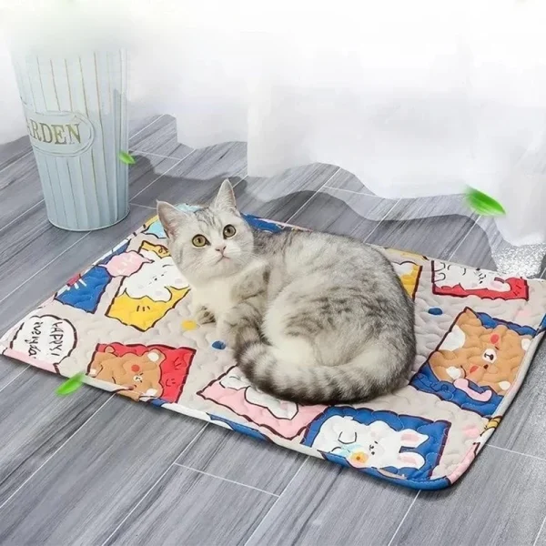 Cats Cooling Beds Accessories Things Cushions Pet Supplies Bed Kitten House Accessory Houses and Habitats Puppy Goods - Image 6